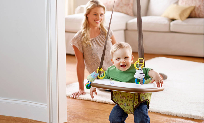 free standing baby bouncer